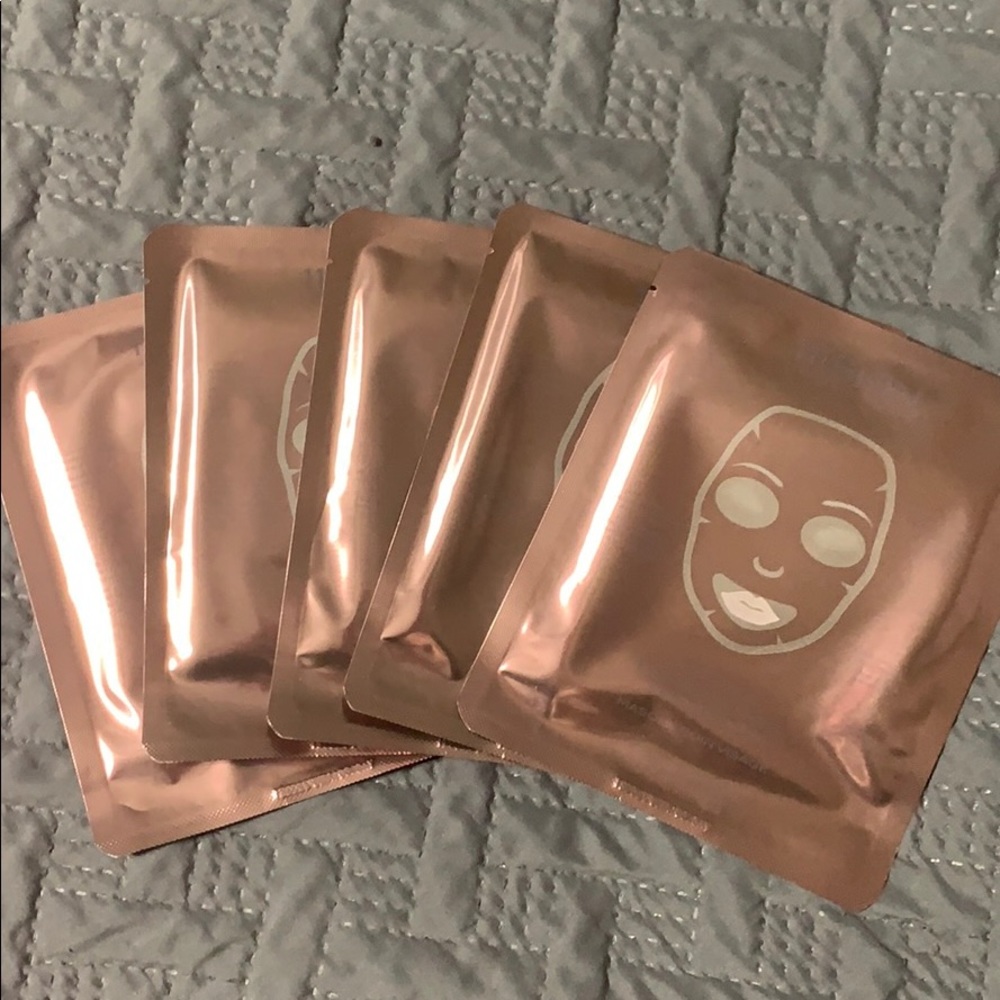 Five 111Skin Rose Gold Brightening Facial Masks